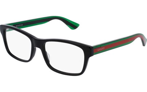 gucci eyeglasses red stripe|Gucci frames for prescription glasses.